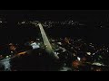 vista nocturna monumento san pedro de macoris dji phantom 4