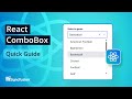 React ComboBox: The Ultimate Feature Walkthrough