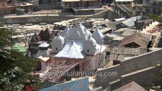 Gangotri temple view from the top