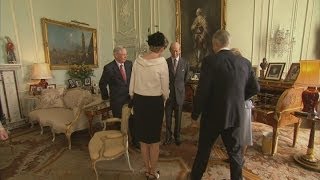 The Queen meets the Belgian royals
