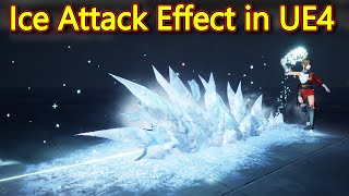 Create a Chilling Icicles Slash VFX in Unreal Engine 4 ! (Ice Attack Tutorial) 🗡️❄️🥶