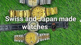 Swiss and Japan made watches for sale in Pakistan | ceelifemedia | seiko sports | West end | Orient