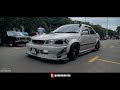 Toyota Corolla AE110 Custom Bodykit Rocket Bunny at Borneo Toyota Annual Gathering