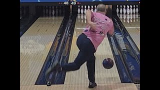 Walter Ray Williams Jr in the step ladder final at the PBA50 RPI in Las Vegas NV 11-10-24