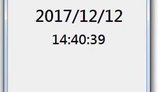 程式設計作業U1035219 時間