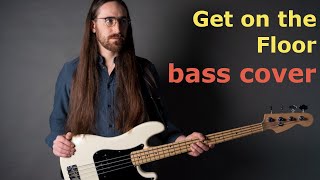 Michael Jackson -- Get On The Floor (bass cover)