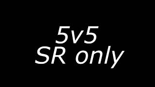 【荒野行動】5vs5 SR only キル集