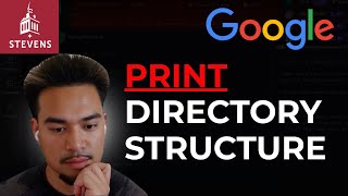 Google Coding Interview: Print the Directory Structure