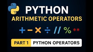 Arithmetic Operators in Python Explained with Real Example 🔢 | Part 1 of Python Operator Series 🚀