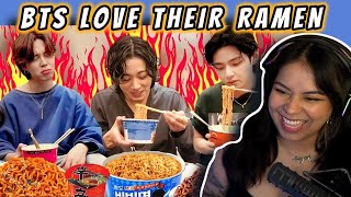 These boys LOVE their ramen🍜😂