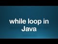 Java tutorial for beginners - 20 -  While loop