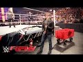 Dean Ambrose interrupts Brock Lesnar & Paul Heyman to pick some 'Mania essentials: Raw, Mar 28, 2016