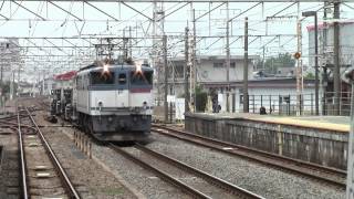 東海道本線8860列車（西浜～宇都宮タ）EF65-2084+シキ1000変圧器輸送