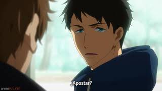 Sousuke y Rin conocen a Natsuya - Sourin