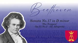 Beethoven - Sonata No.17 in D minor 'The Tempest', Op.31 No.2 - III. Allegretto