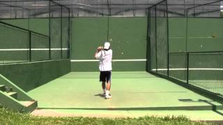 How To Play Tennis - Tennis Tips: Working the Wall