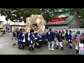 2018年高砂神社秋祭り／木曽町.鍵町 練り合わせ