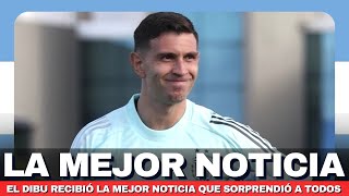 El Dibu Martinez RECIBIÓ LA MEJOR NOTICIA 😱 | Le va a CERRAR LA BOCA a todos