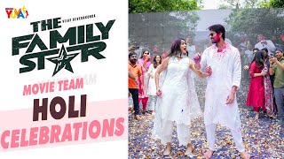 Family Star Team Celebrating Holi | Vijay Devarakonda | Mrunal Thakur | Dil Raju | Studio YUVA