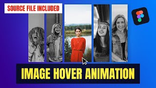 Create EXPANDING IMAGE HOVER Animation in Figma | Figma Tutorial