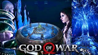 Freya Explains Realm Travel And Yggdrasil. God Of War PS5