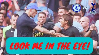 Tuchel and Conte | Chelsea vs Tottenham | Battle at Stamford Bridge