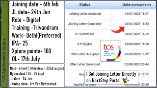 TCS Start Sending Joining Letter For Pending March-Dec'24 Phase Offered Candidates DOJ on 6 \u0026 13 Feb