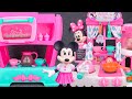 60 Minutes SatisFying with Unboxing Cute Pink Disney Minnie Mouse Kitchen, Laundry Set ASMR