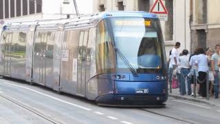 Translohr Trams in Padova (Padua), Italy