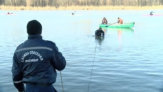 Водолазы проверили в Краснодаре места, где пройдут крещенские купания