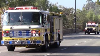 VCFD Medic Rescue Engine 31, Medic Engine 132 (reserve), Squad 30, and AMR Medic 447 responding.