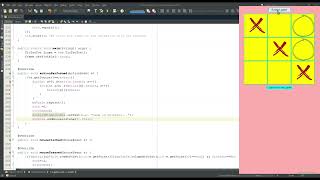 Building Interactive Tic Tac Toe game With Java JTable(Hand written code)