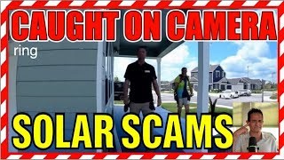 EXPOSED: 2 NEW Solar Scams Targeting Homeowners in 2025 (CAUGHT ON CAMERA)