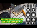 SPEAKER POLYTRON XBR SUARA SERAK , SEMBER , NGEPREK,  SIMAK CARA SERVISNYA..‼️