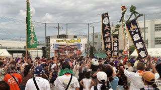 2024.8.25 第10回 River大正エイサーまつり ラスト カチャーシー　踊うてい遊ばな