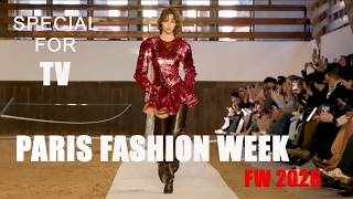 LIVE NOW: PARIS FASHION WEEK FALL 2026-27