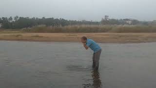 River Tourism in Nila during Summer 2022. Location: Chembikkal near Kuttippuram.