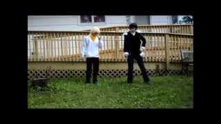 Durarara!!: Izaya and Kida do the Cha Cha slide