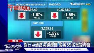 銀行巨頭爆洗錢醜聞 縱容59兆黑錢流竄