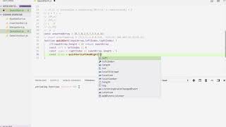 Quick Sort Solution In JavaScript