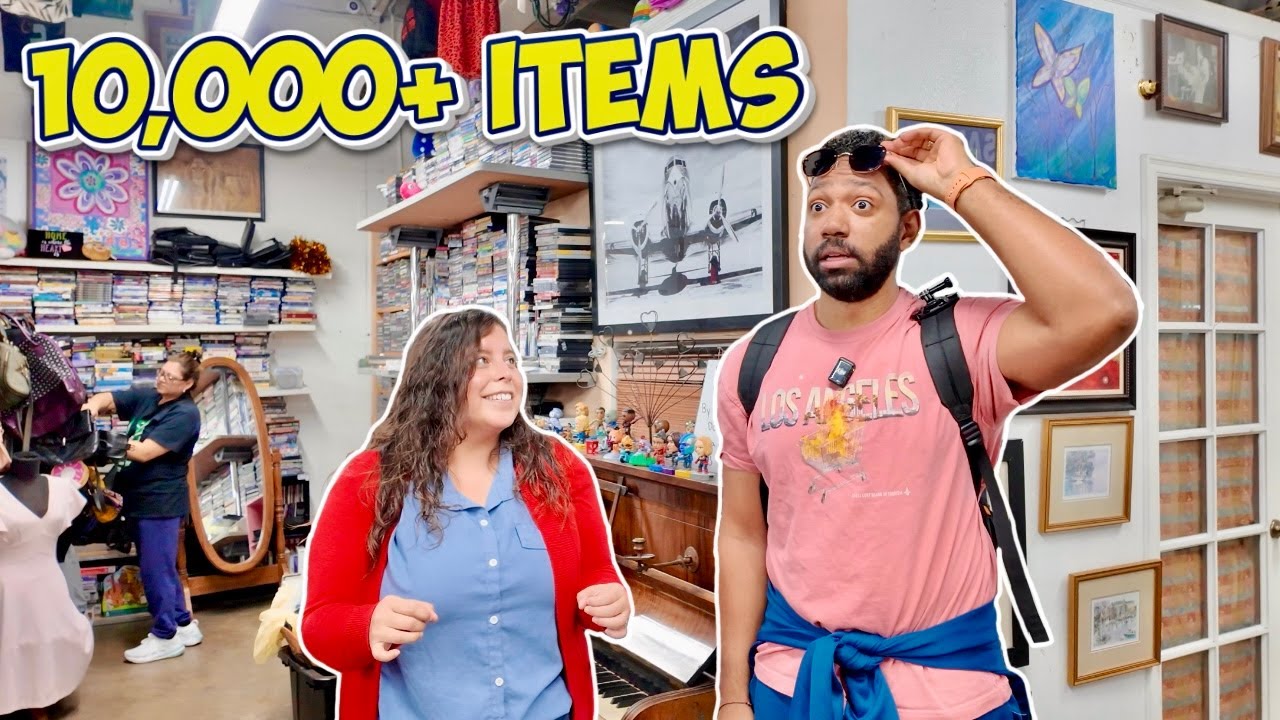 Rare Finds At Massive Thrift Shop Youtube