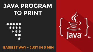 print inverted right angle triangle star pattern in java