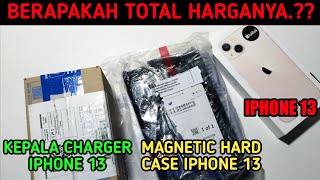 BELI IPHONE 13 CHARGER DAN MAGNETIC HARD CASE IPHONE TERNYATA SEGINI HARGANYA