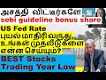 அசத்தி விட்டீர்களே sebi guidelines for bonus shares | us fed rate update Bsoft share Cyient share