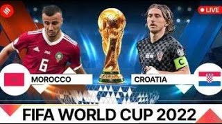 LIVE : Croatia vs Morocco | FIFA World Cup 2022 Qatar | Croatia vs Morocco Live