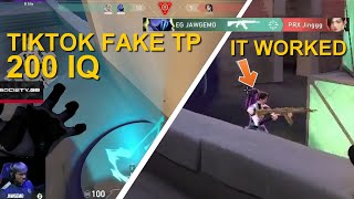 Tiktok fake tp works in the pro play - Daily valorant clips #16