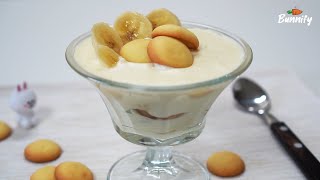 [SUB] [노오븐] 바나나 푸딩 🍌Banana Pudding | 버니파이Bunnify