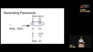 USENIX Security '16 - Fast, Lean, and Accurate: Modeling Password Guessability Using Neural Networks