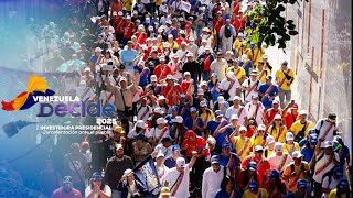 El retrato de las calles venezolanas es de celebración y paz ante el nuevo periodo presidencial