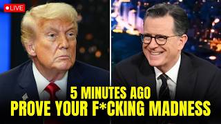 Trump Demands an IQ Test — Seconds Later Colbert Asks One Question